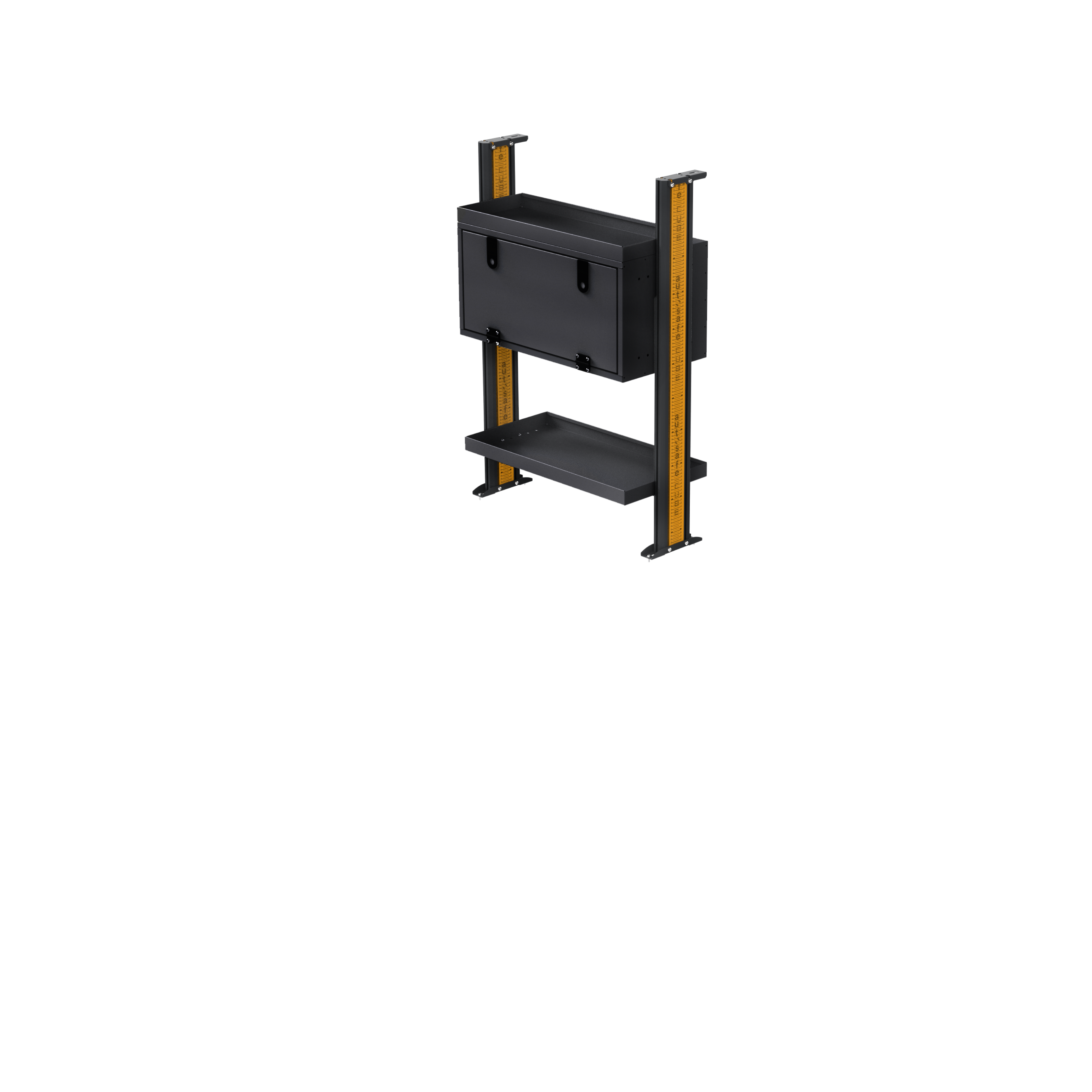 Mitsubishi Express SWB Van Shelving - Driver's Side Front variations