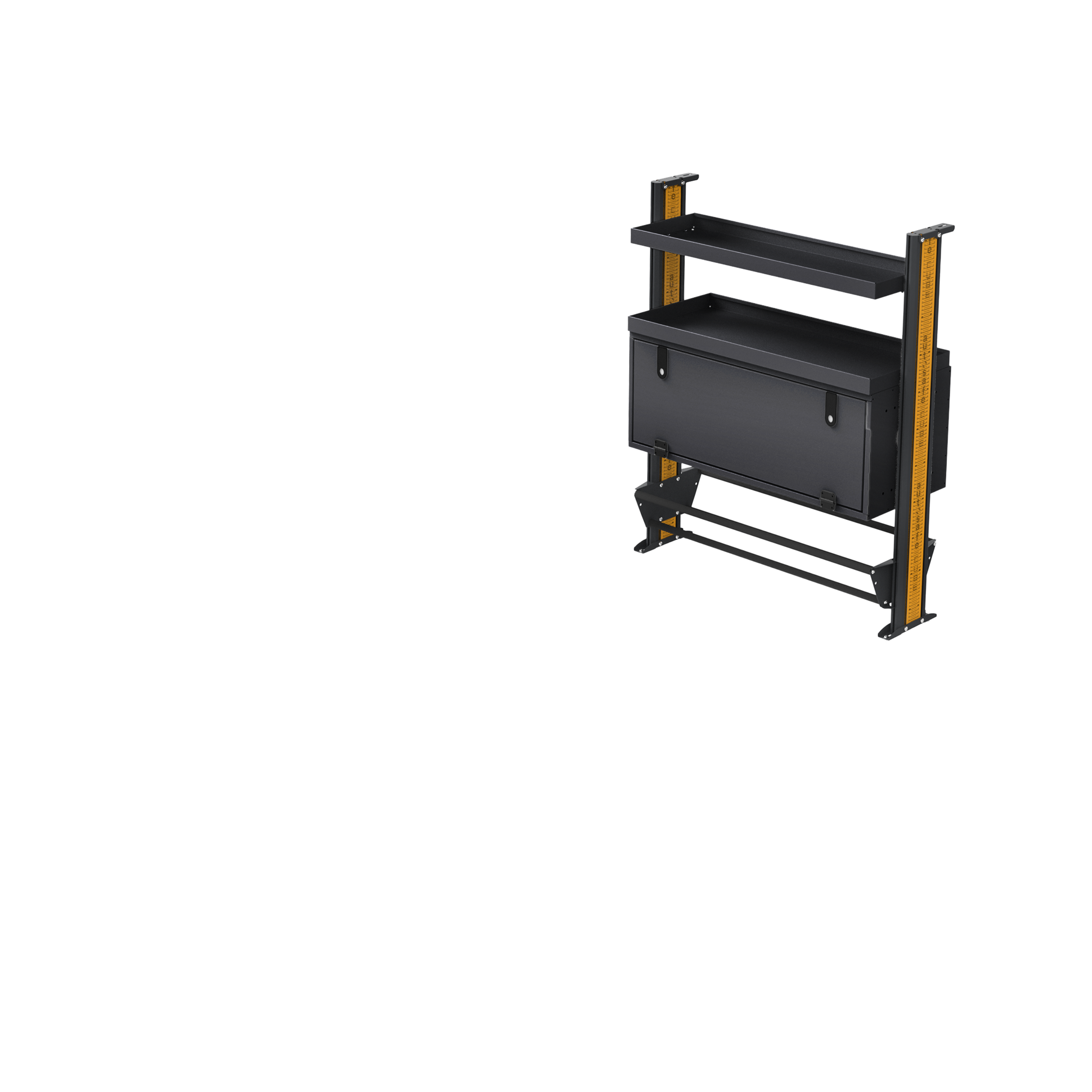 Mercedes Vito LWB Van Shelving - Driver or Passenger Side Rear variations