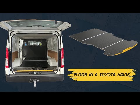 Toyota Hiace LWB Van Floor-4